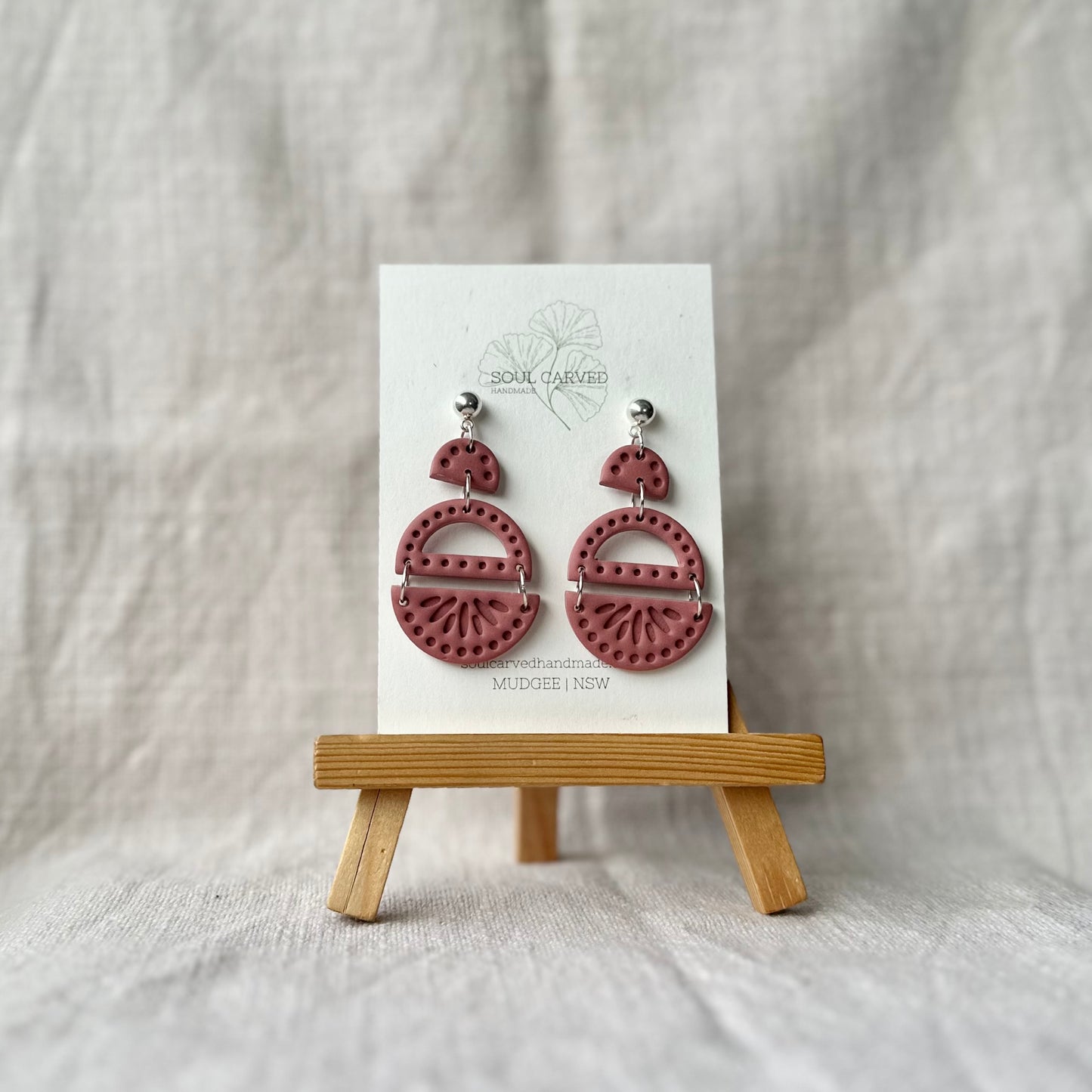 Sage Statement Dangles - Small