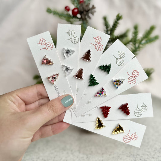 Christmas Tree Studs