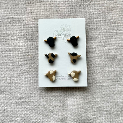 Mini Bull Head Studs Packs