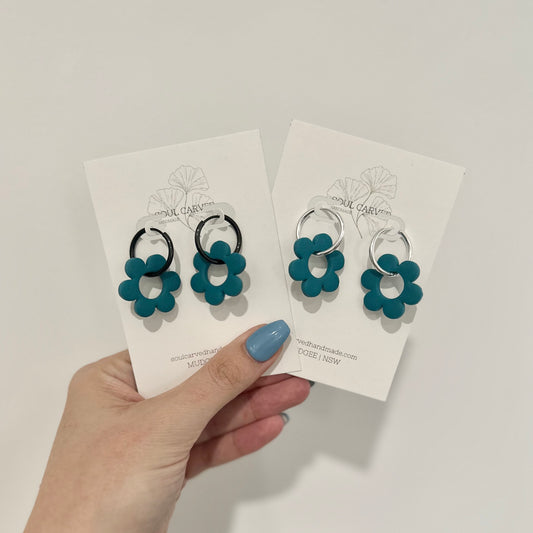 Flower Huggies: Teal