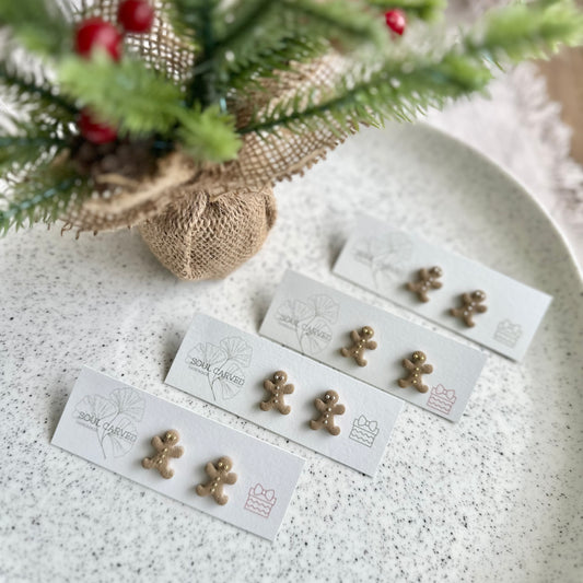 Mini Gingerbread Studs