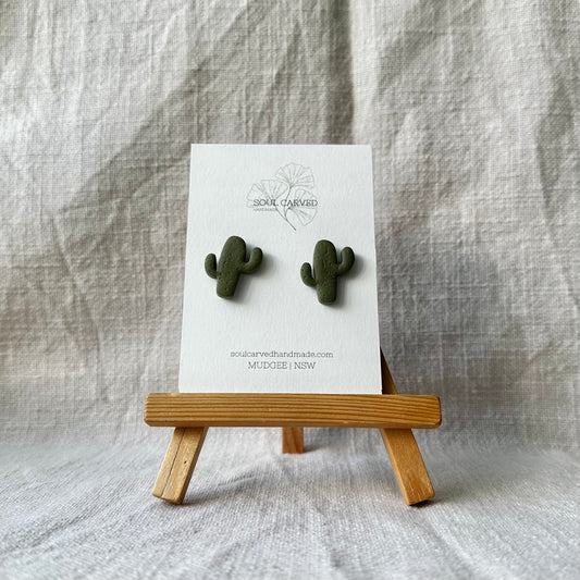 Mini Cactus Studs