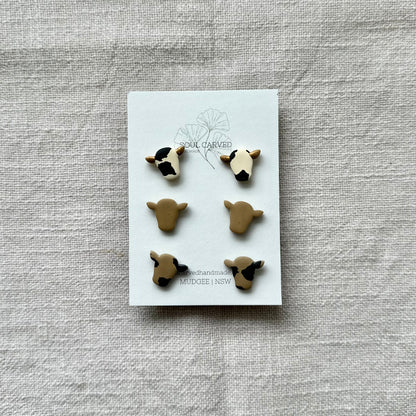 Mini Bull Head Studs Packs