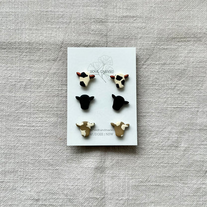 Mini Bull Head Studs Packs