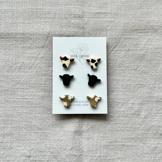 Mini Bull Head Studs Packs