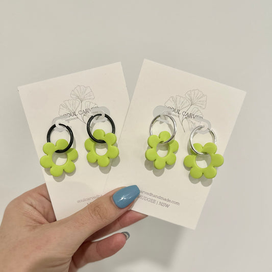 Flower Huggies: Lime