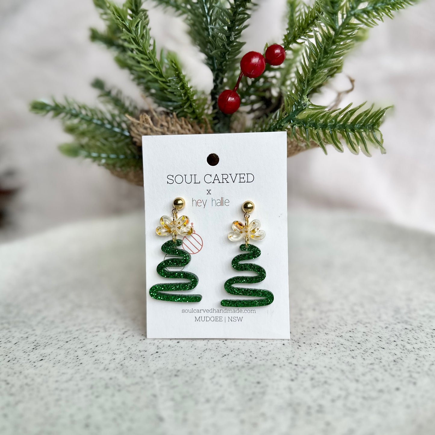 Squiggle Christmas Trees