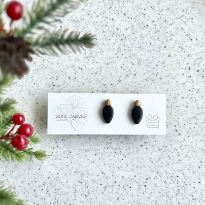 Festive Lights Studs - Metallic