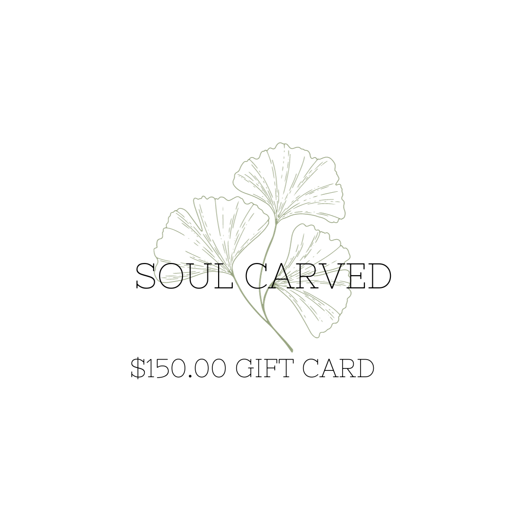 SOUL CARVED GIFT CARDS