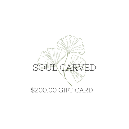 SOUL CARVED GIFT CARDS